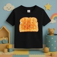 Toast Bread Costume  Funny halloween Toddler T-Shirt thumb 3
