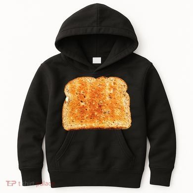 Toast Bread Costume  Funny halloween Kids Hoodie
