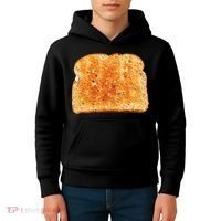 Toast Bread Costume  Funny halloween Kids Hoodie thumb 4