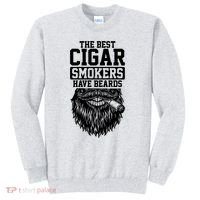 The Best Cigar Smokers Have Beards Cigar Smoker Sweatshirt thumb 0