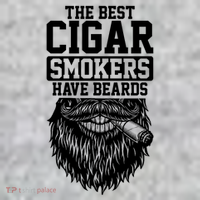 The Best Cigar Smokers Have Beards Cigar Smoker T-Shirt thumb 7