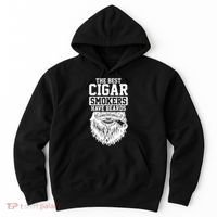 The Best Cigar Smokers Have Beards Cigar Smoker Hoodie thumb 0