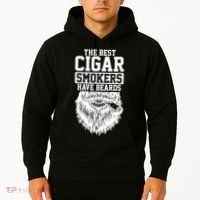 The Best Cigar Smokers Have Beards Cigar Smoker Hoodie thumb 2