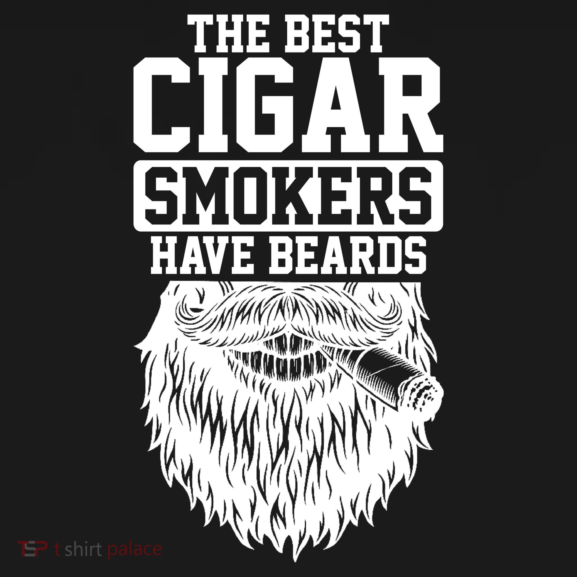 The Best Cigar Smokers Have Beards Cigar Smoker Mousepad