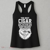 The Best Cigar Smokers Have Beards Cigar Smoker Women's Tank Top thumb 3