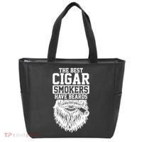 The Best Cigar Smokers Have Beards Cigar Smoker Tote Bag thumb 0