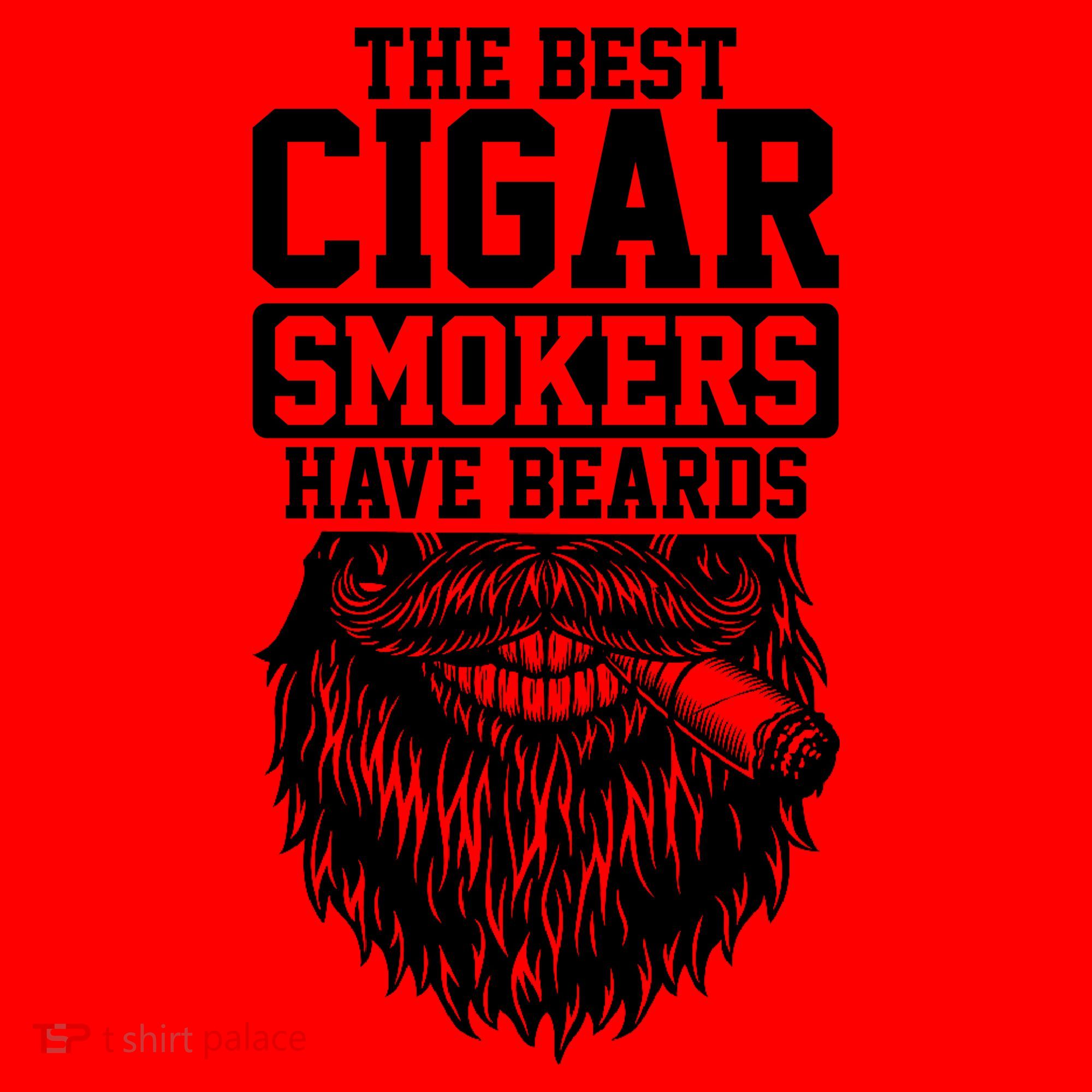 The Best Cigar Smokers Have Beards Cigar Smoker Santa Hat