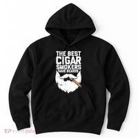 The Best Cigar Smokers Have Beards Cigar Bearded Dad Hoodie thumb 0