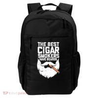 The Best Cigar Smokers Have Beards Cigar Bearded Dad Backpack thumb 0