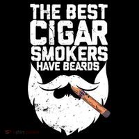 The Best Cigar Smokers Have Beards Cigar Bearded Dad Mousepad thumb 1
