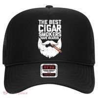 The Best Cigar Smokers Have Beards Cigar Bearded Dad Hat thumb 0