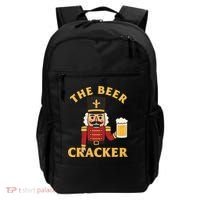 The Beer Cracker Funny Nutcracker Christmas Backpack thumb 0