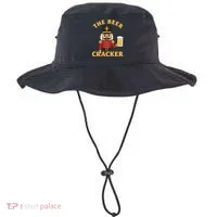 The Beer Cracker Funny Nutcracker Christmas Bucket Hat thumb 0