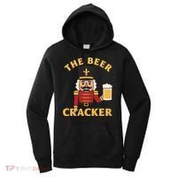 The Beer Cracker Funny Nutcracker Christmas Women's Hoodie thumb 0