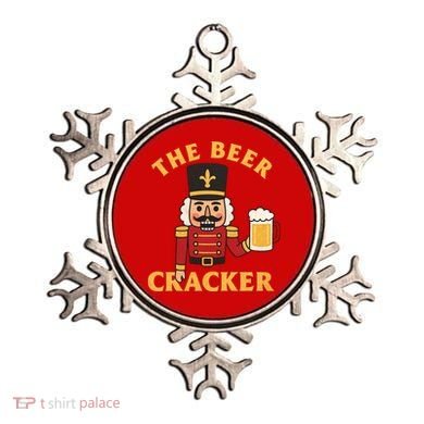 The Beer Cracker Funny Nutcracker Christmas Ornament