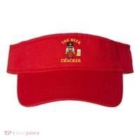 The Beer Cracker Funny Nutcracker Christmas Visor thumb 0