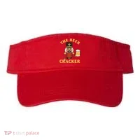 The Beer Cracker Funny Nutcracker Christmas Visor thumb 0
