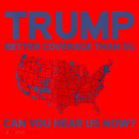 Trump Better Coverage Than 5g Can You Hear Us Now 2024 Santa Hat thumb 1