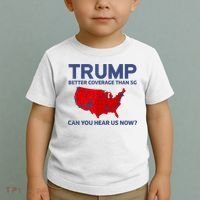 Trump Better Coverage Than 5g Can You Hear Us Now 2024 Toddler T-Shirt thumb 2