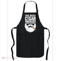 The Best Cigar Smokers Have Beards Cigar Bearded Dad Apron thumb 0