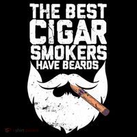 The Best Cigar Smokers Have Beards Cigar Bearded Dad Women's Hoodie thumb 2