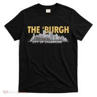 The Burgh City of Champions Retro Pittsburgh T-Shirt thumb 0