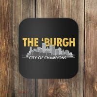 The Burgh City of Champions Retro Pittsburgh Coaster thumb 0