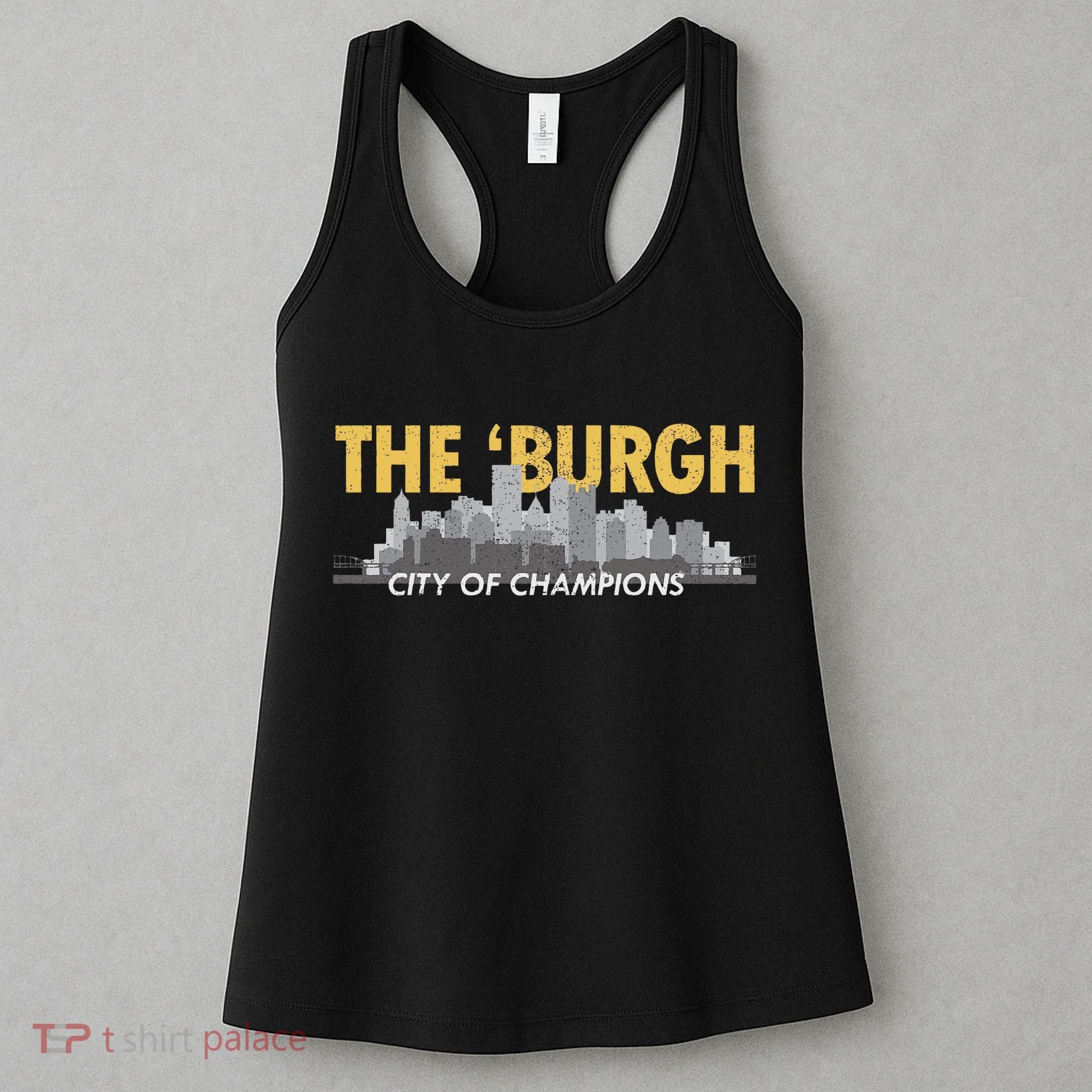 The Burgh City of Champions Retro Pittsburgh Women's Tank Top