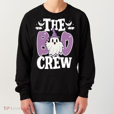 The Boo Crew Cute Halloween Ghost Women's Sweatshirt