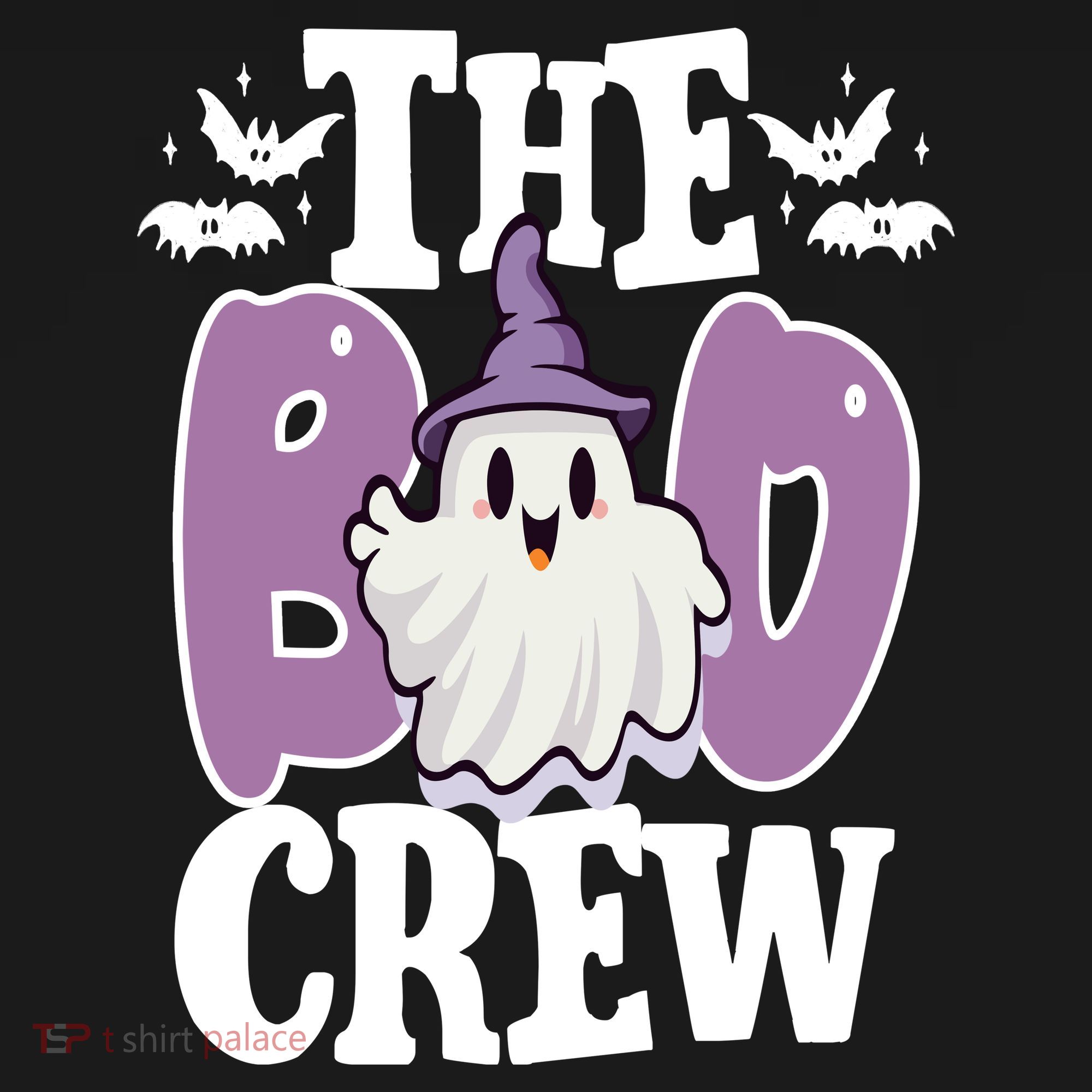 The Boo Crew Cute Halloween Ghost Toddler Hoodie