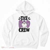 The Boo Crew Cute Halloween Ghost Hoodie thumb 0