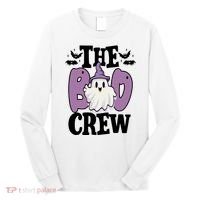 The Boo Crew Cute Halloween Ghost Long Sleeve Shirt thumb 0