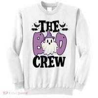The Boo Crew Cute Halloween Ghost Sweatshirt thumb 0
