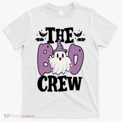 The Boo Crew Cute Halloween Ghost T-Shirt