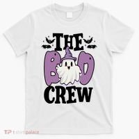 The Boo Crew Cute Halloween Ghost T-Shirt thumb 0