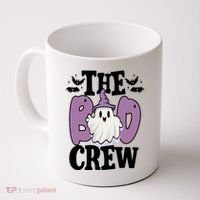 The Boo Crew Cute Halloween Ghost Coffee Mug thumb 0