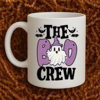 The Boo Crew Cute Halloween Ghost Coffee Mug thumb 2