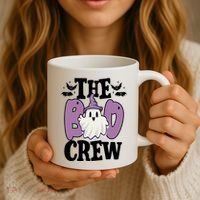 The Boo Crew Cute Halloween Ghost Coffee Mug thumb 3