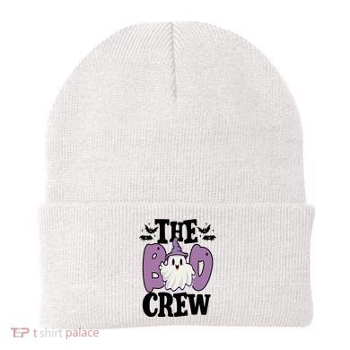 The Boo Crew Cute Halloween Ghost Beanie