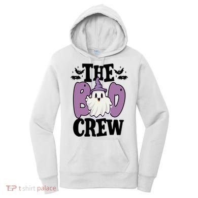 The Boo Crew Cute Halloween Ghost Women's Hoodie