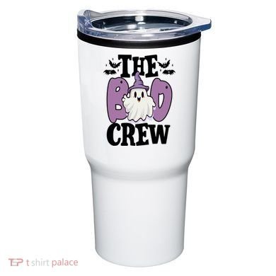 The Boo Crew Cute Halloween Ghost Tumbler