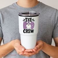 The Boo Crew Cute Halloween Ghost Tumbler thumb 2