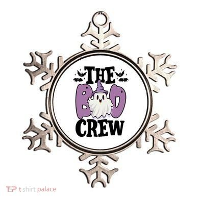 The Boo Crew Cute Halloween Ghost Ornament