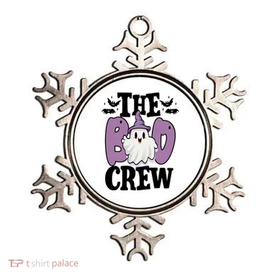 The Boo Crew Cute Halloween Ghost Ornament