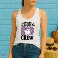 The Boo Crew Cute Halloween Ghost Women's Tank Top thumb 2
