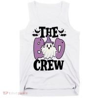 The Boo Crew Cute Halloween Ghost Tank Top thumb 0