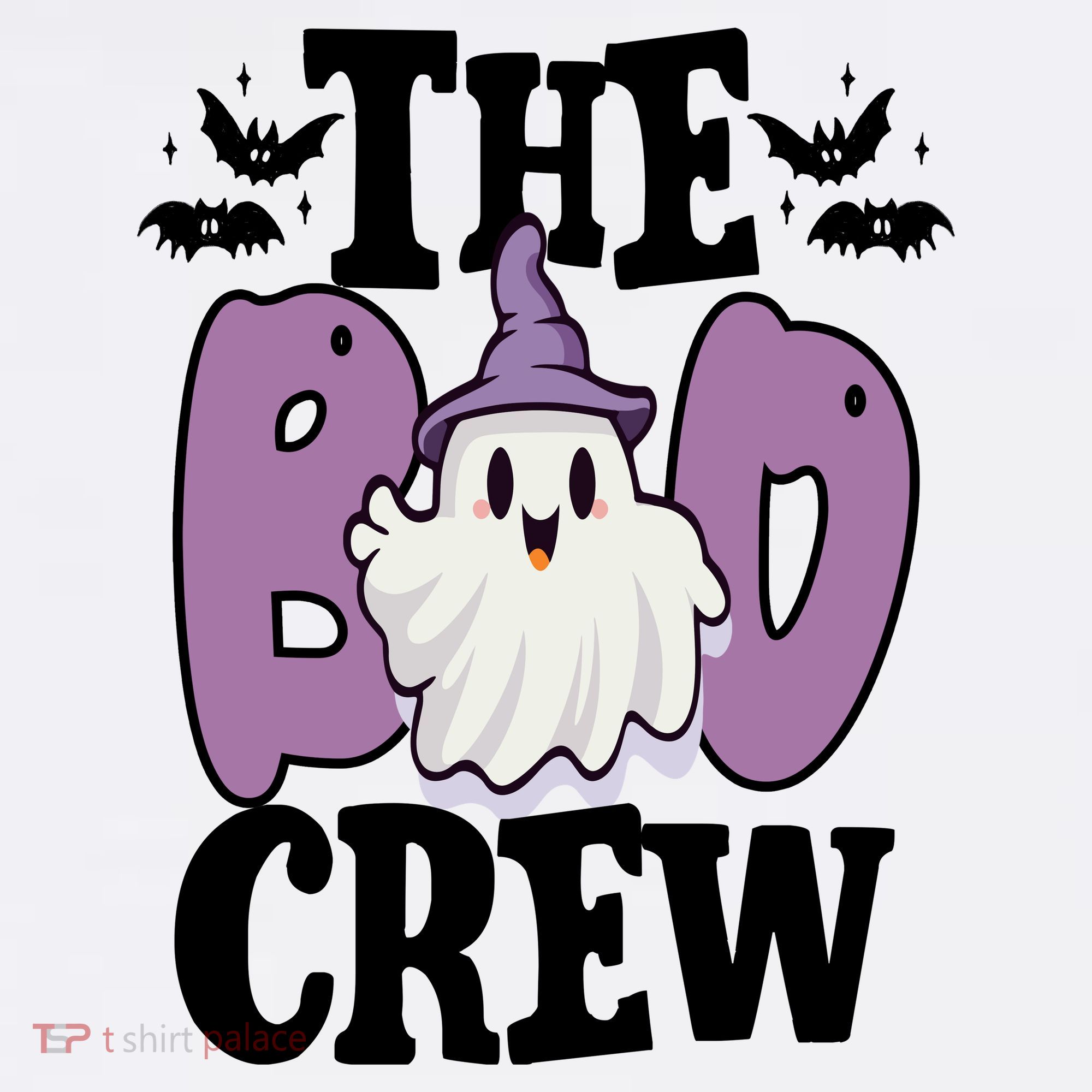 The Boo Crew Cute Halloween Ghost Tank Top