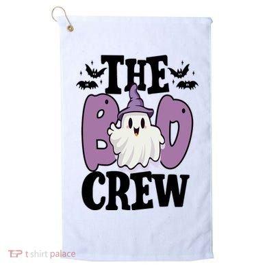 The Boo Crew Cute Halloween Ghost Golf Towel