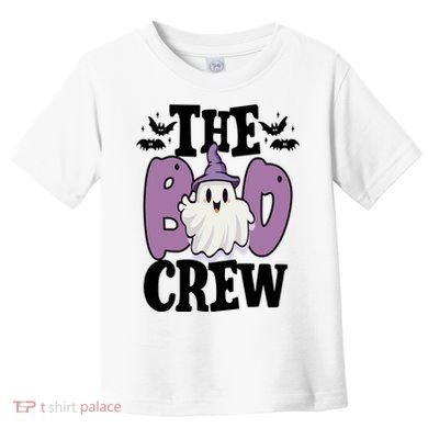 The Boo Crew Cute Halloween Ghost Toddler T-Shirt