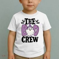 The Boo Crew Cute Halloween Ghost Toddler T-Shirt thumb 2